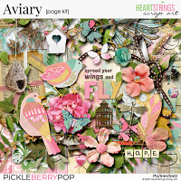 Aviary Page Kit {Heartstrings Scrap Art}