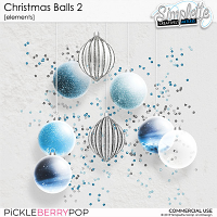 Christmas Balls 2 (CU elements)