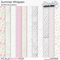 Summer Whispers (patterned papers)