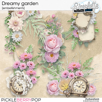 Dreamy Garden (embellishments) by Simplette