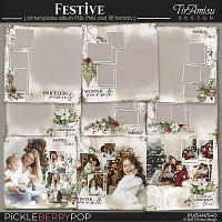 Festive ~ Art Templates Album by TirAmisu design