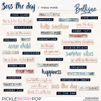 SEAS THE DAY | messy words by Bellisae