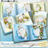 Romantic and sweets - Photobook QPs Vol.1 (Jasmin-Olya Designs)