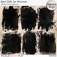 Best Gifts for Woman Add On [photo masks] by Sekada Designs   