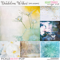 Dandelion Wishes Arty Papers