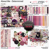 About Me: Determined - Bundle - by Neia Scraps