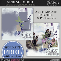 Spring Mood ~ Art Template 2