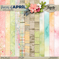 Pieces of April: Artsy Papers