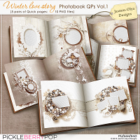Winter Love Story - Photobook QPs Vol.1 (Jasmin-Olya Designs)