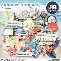 Summer Hangout Elements by JB Studio