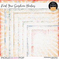 Find Your Sunshine: Borders