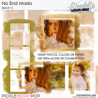 No end masks (CU elements) pack 1 by Simplette