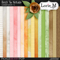 Back to Nature Paper Pack 1