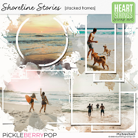 Shoreline Stories Stacked Frames