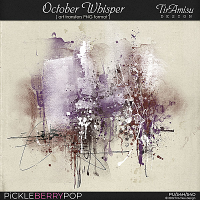 October Whisper ~ art transfers 