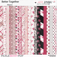 Better Together - Papers- by Neia Scraps