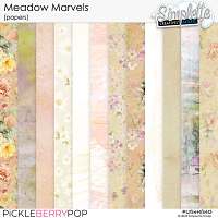 Meadow Marvels (papers) by Simplette