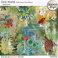 One World [artsy bits] by Sekada Designs