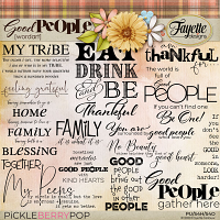 Good People: WordArt