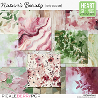 Nature's Beauty Arty Papers