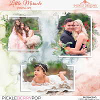 Little Miracle Frame Art by Indigo Designs by Anna