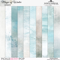 Magic of Winter Papers Pack by Indigo Designs by Anna