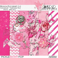 Monochromatic ColorSplash {Pink}