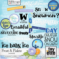 Frost & Flakes WordArt