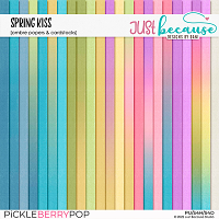 Spring Kiss Ombre Papers & Cardstocks by JB Studio