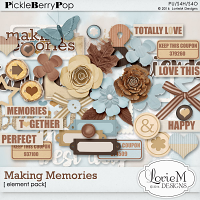 Making Memories Element Pack #1