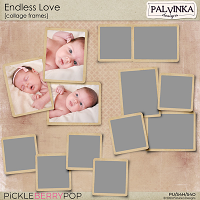 Endless Love Collage Frames