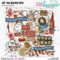 Off The Beaten Path Misc & Journal Bits by JB Studio