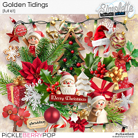 Golden Tidings (full kit) by Simplette