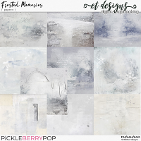 Frosted Memories Papers by et designs