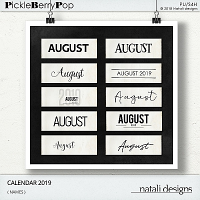 2019 Calendar Names