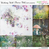 Wishing Well {Faerie Folk} Arty Papers