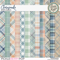 Chesapeake Plaid Papers