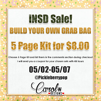 iNSD 2024 BUILD YOUR OWN GRAB BAG for Page Kit