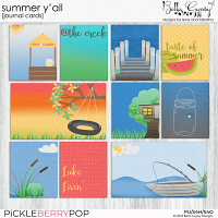 Summer Y'all Journal Cards