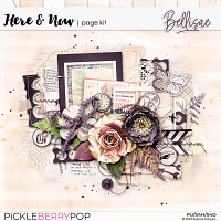 HERE AND NOW | page kit by Bellisae