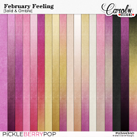 February Feeling -Solid & Ombre