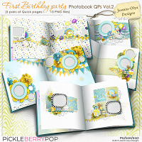 First Birthday Party - Photobook QPs Vol.2 (Jasmin-Olya Designs)