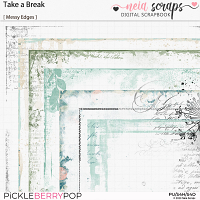 Take a Break - Messy Edges - by Neia Scraps