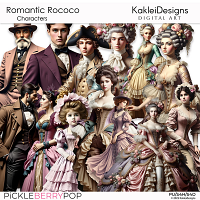 Romantic Rococo Characters