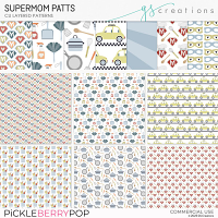 Supermom Layered Patterns (CU)