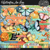 Butterflies Are Free [Kit] by Cindy Ritter 