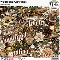 Woodland Christmas - Elements - by Neia Scraps