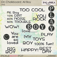 On Chalkboard: All Boy WA