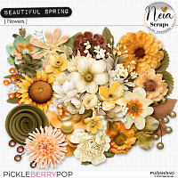 Beautiful Spring - Flowers - by Neia Scraps