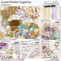 Sweet Easter Together (collection with free cards) by Simplette